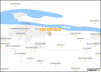 map of Kochakovo