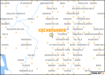 map of Kochandhara