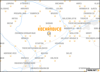 map of Kochanovce