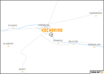 map of Kocharino