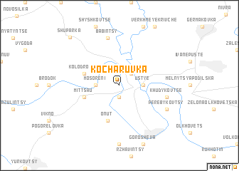 map of Kocharuvka