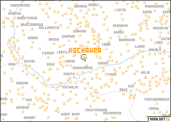 map of Kochawra