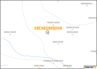 map of Kochegarovka