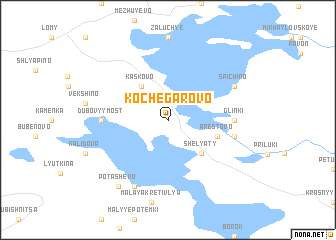 map of Kochegarovo