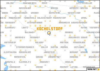 map of Köchelstorf