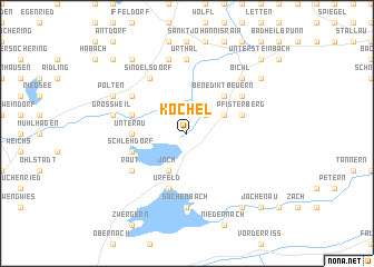 map of Kochel