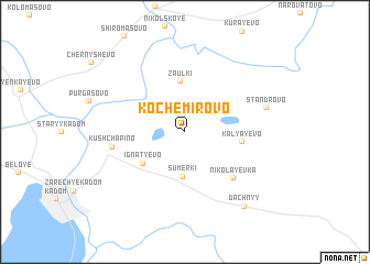 map of Kochemirovo