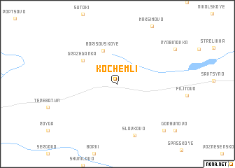 map of Kochemli