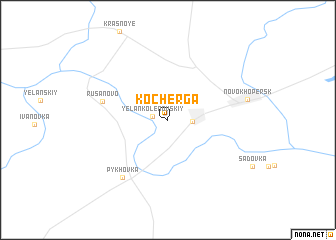 map of Kocherga