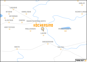 map of Kochergino