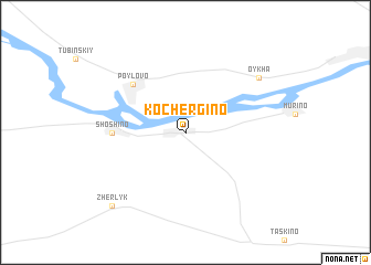 map of Kochergino