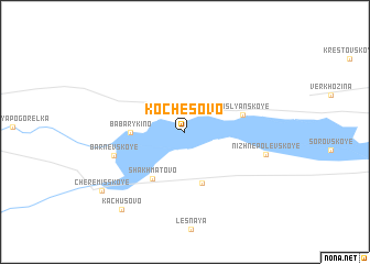 map of Kochesovo