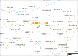 map of Kochetovka