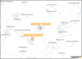 map of Kochetovka