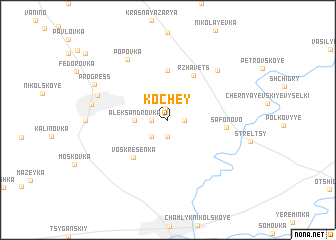 map of Kochey