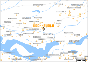 map of Kochhewāla