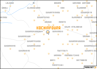 map of Kochin Foura