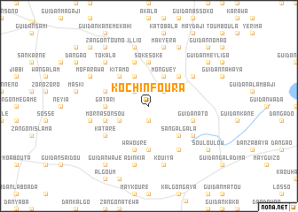 map of Kochin Foura