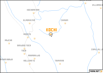 map of Kochi