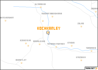 map of Kochkarley