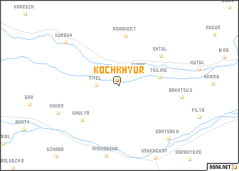 map of Kochkhyur