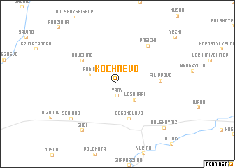 map of Kochnevo