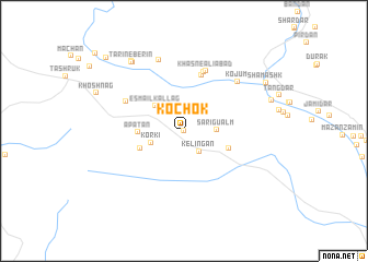 map of Kochok