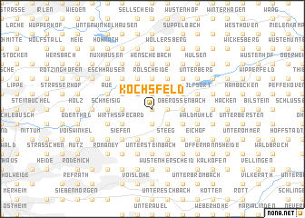 map of Kochsfeld