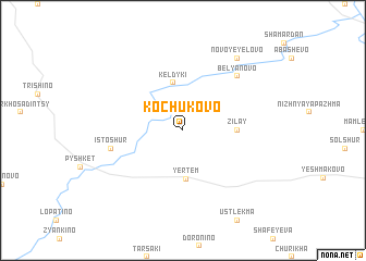 map of Kochukovo