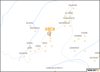map of Koch