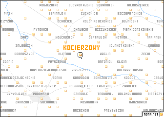 map of Kocierzowy