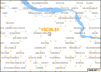 map of Kociołek