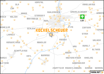 map of Kockelscheuer