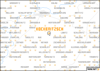 map of Köckenitzsch