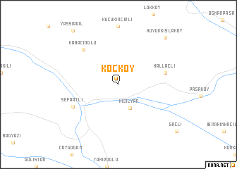 map of Koçköy