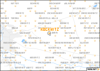 map of Kockwitz