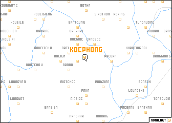 map of Koc Phong