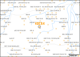 map of Köcsk