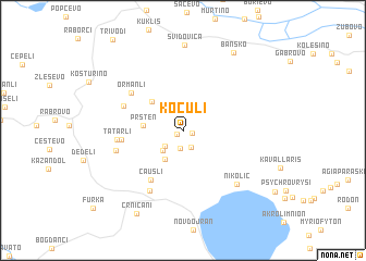 map of Kočuli