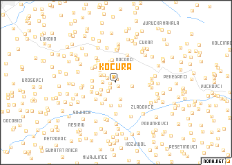 map of Koćura