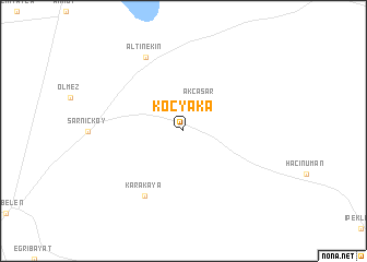 map of Koçyaka