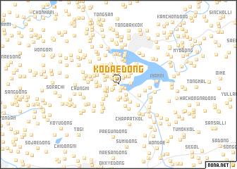 map of Kodae-dong