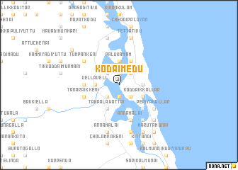 map of Kodaimedu