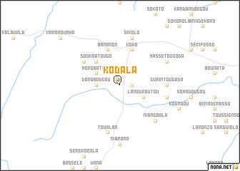 map of Kodala