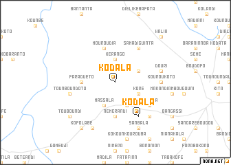 map of Kodala