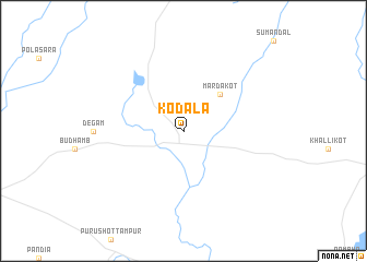 map of Kodala