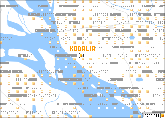 map of Kodālia