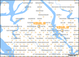 map of Kodālia