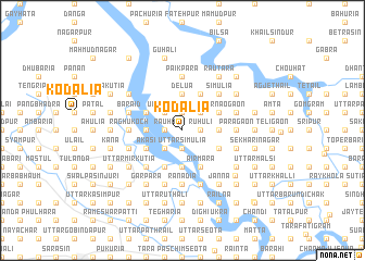 map of Kodālia