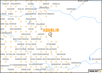 map of Kodālia